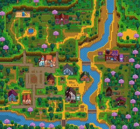 星露谷物语怎么看地图[图1]