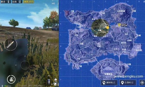 绝地求生毒圈怎么看