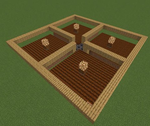 我的世界怎么做自动农场