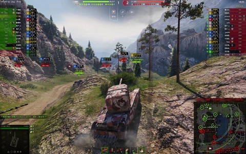 坦克世界怎么换视角