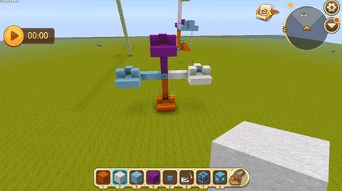 迷你世界如何建摩天轮[图2]