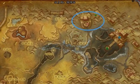 魔兽世界双月殿怎么去