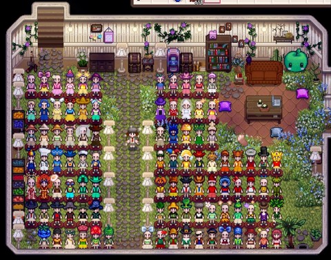 星露谷物语怎么换衣服