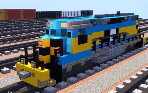 我的世界怎么制造火车