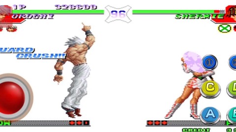 拳皇97大蛇掏心怎么放