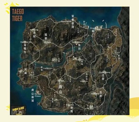 绝地逃杀怎么看地图